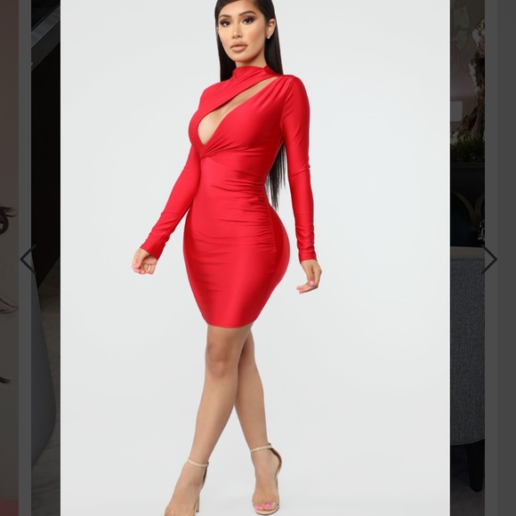 Fashion Nova Dresses & Skirts - Fashion Nova Only Here Tonight Cut Out Dress
